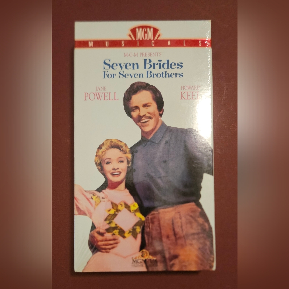 Seven Brides for Seven Brothers (VHS, 1995) NIP New
